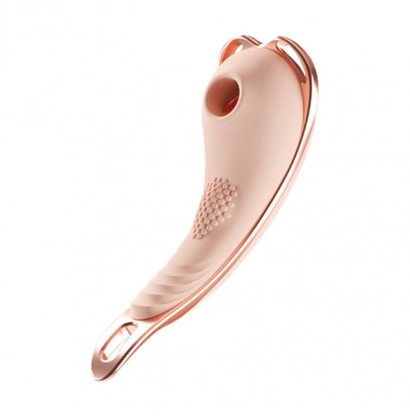 Japan GALAKU - Peach Air Wearable Suction Vibrator With Panty (Smart APP Model - Chargeable)